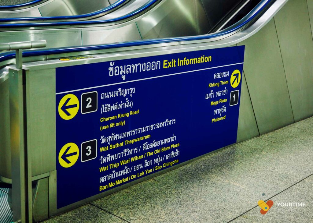 รถไฟใต้ดิน MRT สถานทีสามยอด 